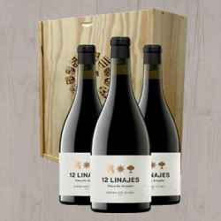 12 Linajes Finca Los Arenales 2017 3 ud. madera