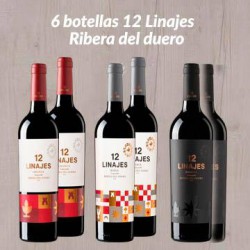12 Linajes Roble 2022, Crianza 2019 y Reserva 2017